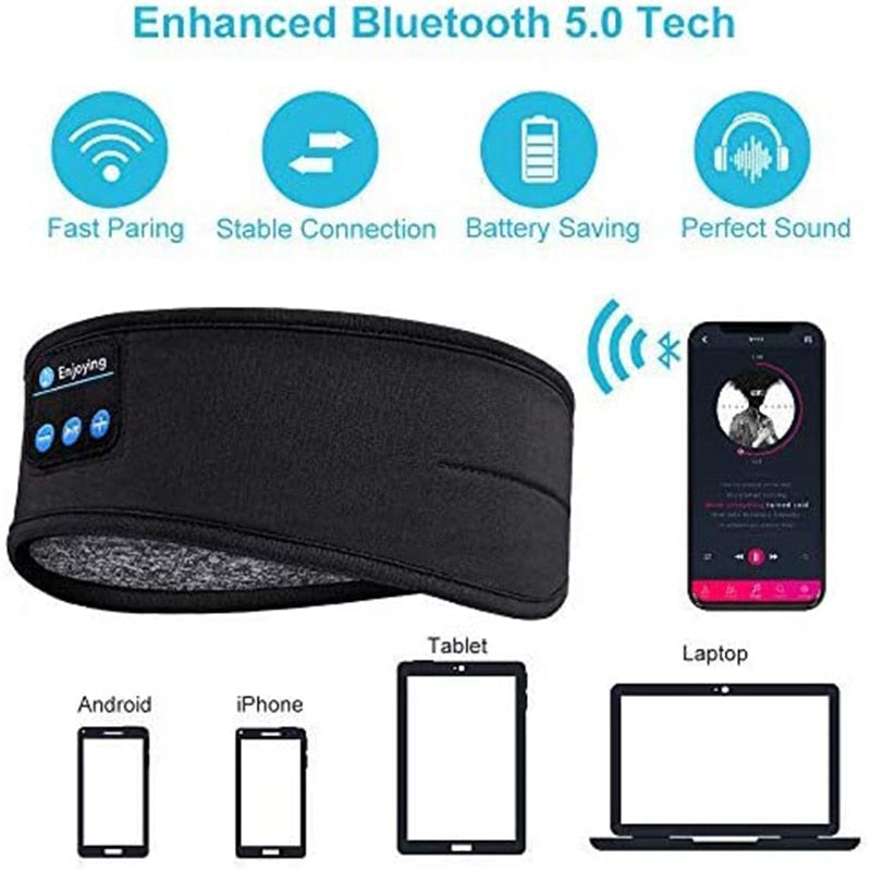 SleepSync Bluetooth Headband